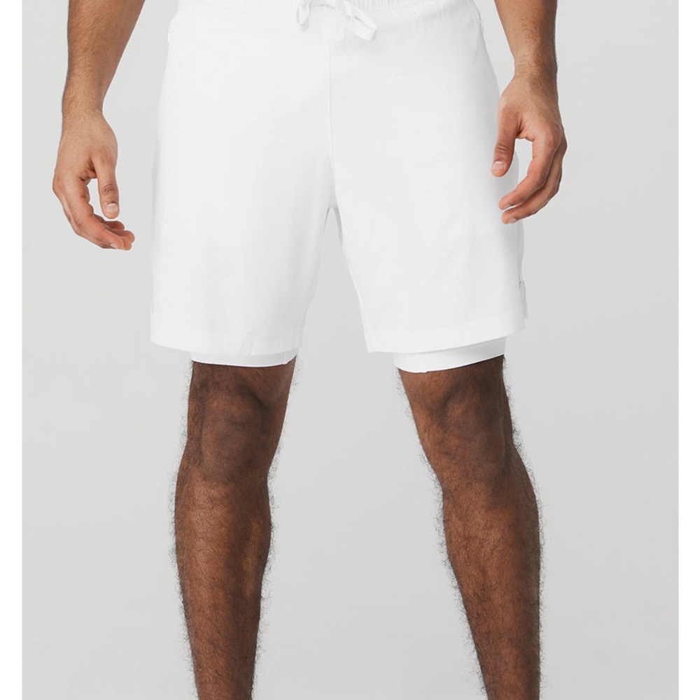 Alo Men’s White Shorts